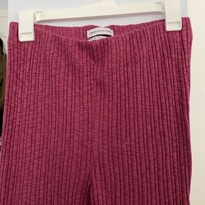 Urban Outfitters Pink Flare Pants
